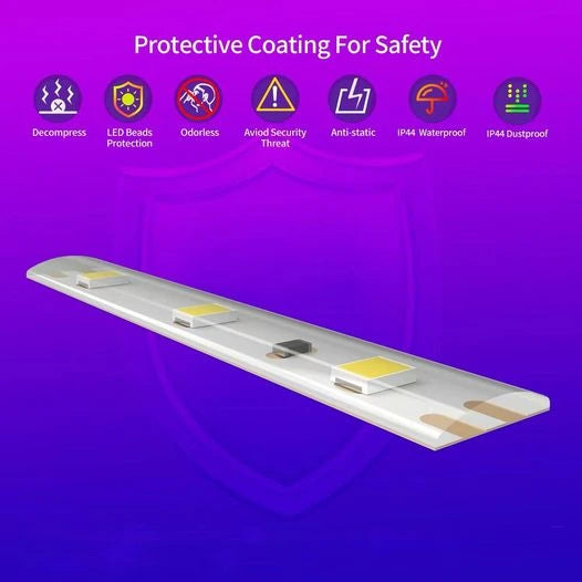 🌟Safety Comes First! Silicone Coated Strip Light🌟