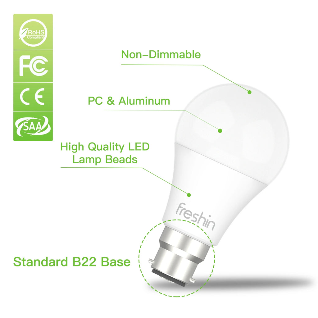 B22 LED bulb  feature