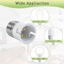 Load image into Gallery viewer, E27 to B22 Socket Adapter FRESHIN 60W, 85~265V, 140℃ PC Fireproof Material

