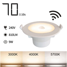 Load image into Gallery viewer, FRESHIN LED Downlight with PIR Motion Sensor IP44 9W Tri-Color Selection
